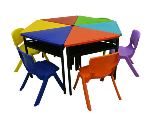 Mesas infantiles para guarderias y zonas infantiles. Baratas